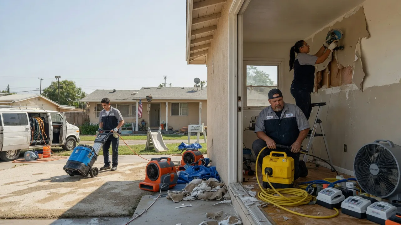Water Damage Restoration in Hornbeck, LA near me